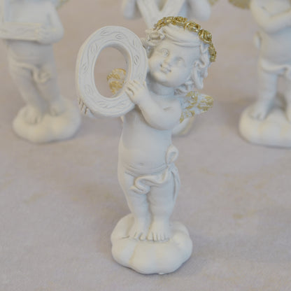 エンジェル置物 LOVE4個セット 天使置物 天使LOVE エンジェルLOVE 天使 置物 エンジェル 天使雑貨 エンジェル雑貨 368106