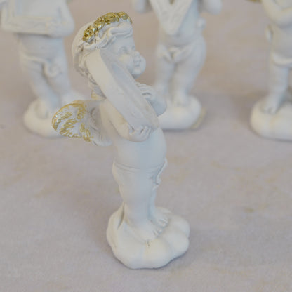 エンジェル置物 LOVE4個セット 天使置物 天使LOVE エンジェルLOVE 天使 置物 エンジェル 天使雑貨 エンジェル雑貨 368106