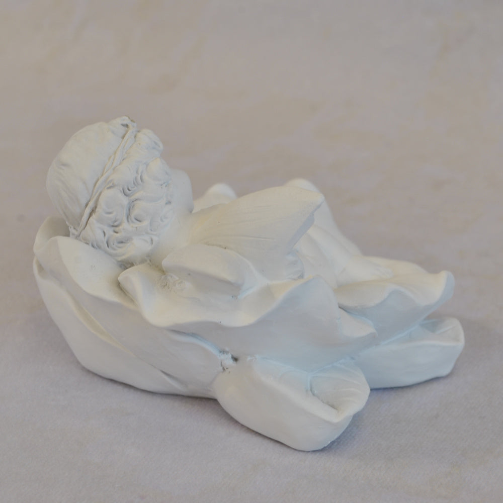 エンジェル置物 フェアリー 眠り天使2個セット 天使置物 フラワー天使 エンジェル 天使 置物 スリープエンジェル 天使雑貨 エンジェル雑貨 368109