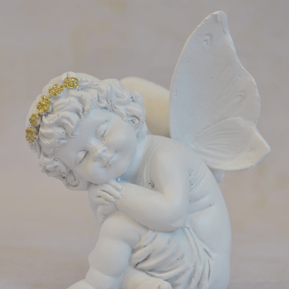 エンジェル置物 眠り天使2個セット 天使置物 フェアリーフレンド 2Pセット エンジェル 天使 置物 フェアリー 天使雑貨 エンジェル雑貨 368110