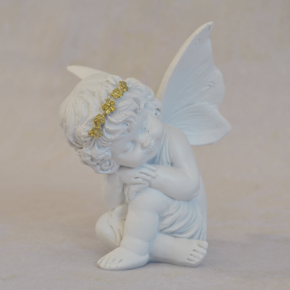 エンジェル置物 眠り天使2個セット 天使置物 フェアリーフレンド 2Pセット エンジェル 天使 置物 フェアリー 天使雑貨 エンジェル雑貨 368110