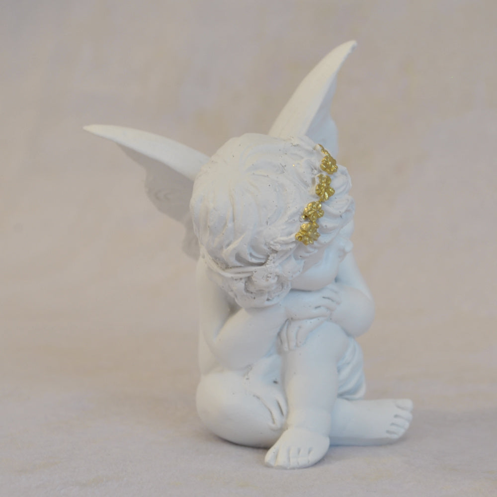 エンジェル置物 眠り天使2個セット 天使置物 フェアリーフレンド 2Pセット エンジェル 天使 置物 フェアリー 天使雑貨 エンジェル雑貨 368110