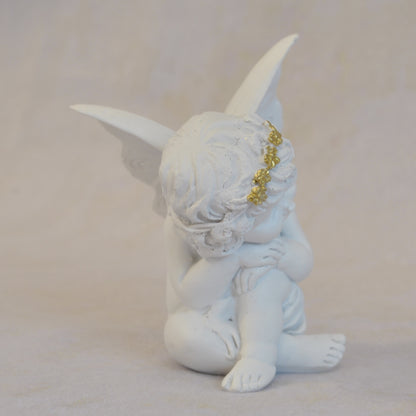 エンジェル置物 眠り天使2個セット 天使置物 フェアリーフレンド 2Pセット エンジェル 天使 置物 フェアリー 天使雑貨 エンジェル雑貨 368110