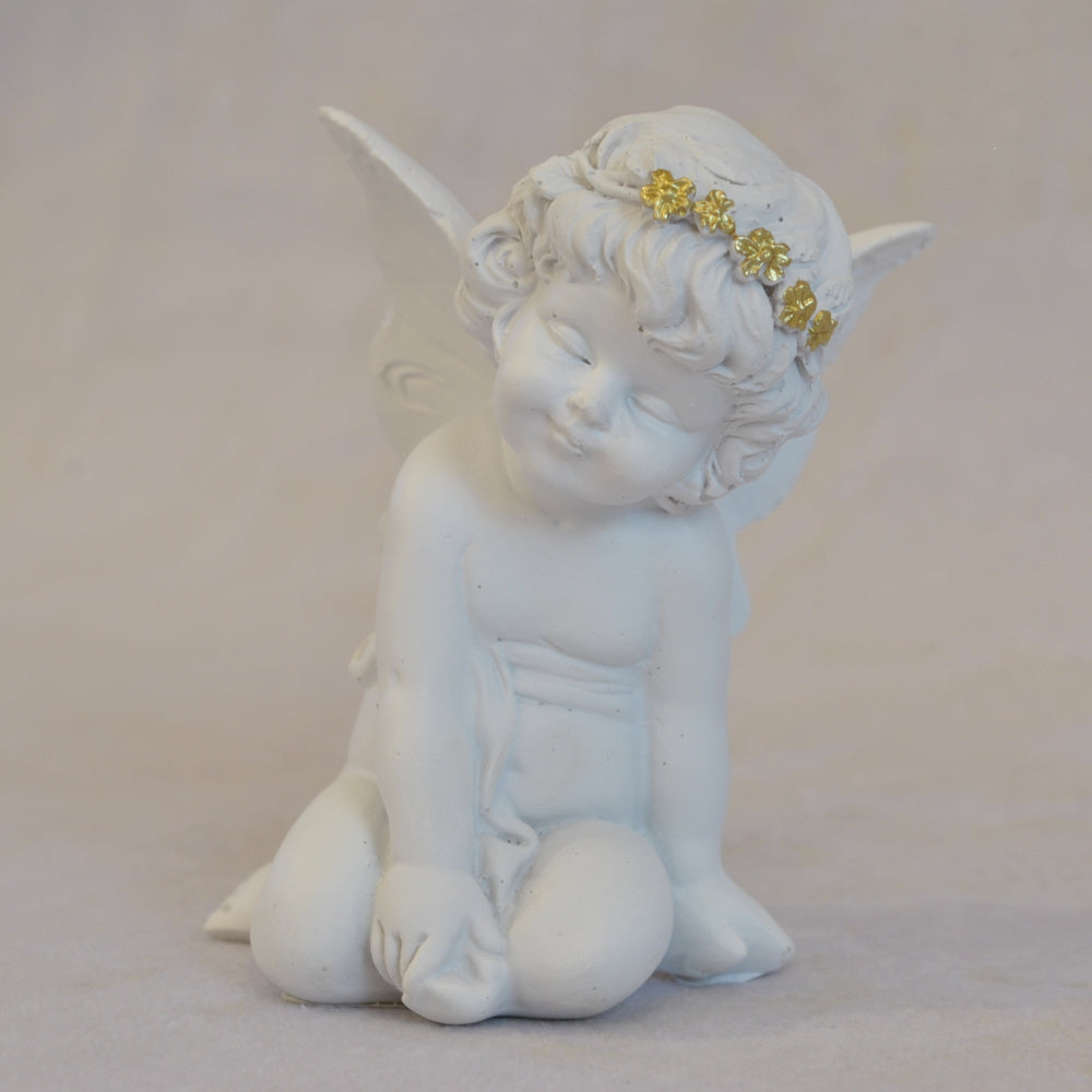エンジェル置物 眠り天使2個セット 天使置物 フェアリーフレンド 2Pセット エンジェル 天使 置物 フェアリー 天使雑貨 エンジェル雑貨 368110