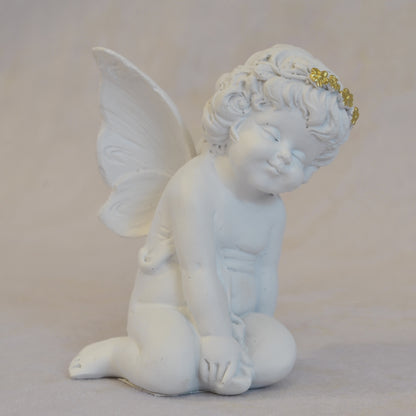 エンジェル置物 眠り天使2個セット 天使置物 フェアリーフレンド 2Pセット エンジェル 天使 置物 フェアリー 天使雑貨 エンジェル雑貨 368110