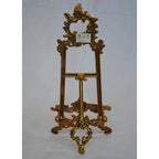 イーゼル S スモール 皿立て ゴールド エレガント ロココ 真鍮 ブラス イタリア製 アンティーク調 雑貨 388013