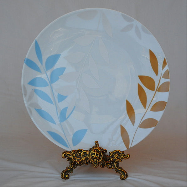 イーゼル S スモール 皿立て ゴールド エレガント ロココ 真鍮 ブラス イタリア製 アンティーク調 雑貨 388013