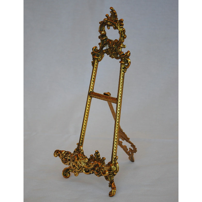 イーゼル Mini ミニ 皿立て ゴールド エレガント ロココ 真鍮 ブラス イタリア製 アンティーク調 雑貨 388014