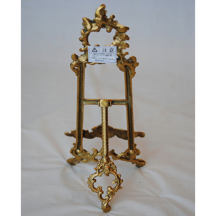 イーゼル Mini ミニ 皿立て ゴールド エレガント ロココ 真鍮 ブラス イタリア製 アンティーク調 雑貨 388014