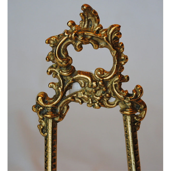 イーゼル Mini ミニ 皿立て ゴールド エレガント ロココ 真鍮 ブラス イタリア製 アンティーク調 雑貨 388014