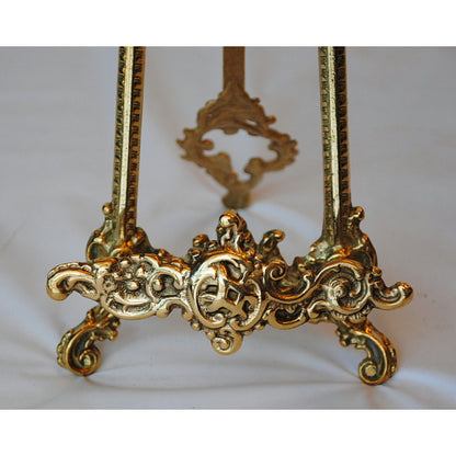 イーゼル Mini ミニ 皿立て ゴールド エレガント ロココ 真鍮 ブラス イタリア製 アンティーク調 雑貨 388014