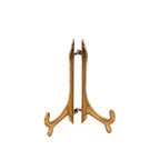 皿立て イーゼル Ｓサイズ 光沢仕上げ ゴールド エレガント ロココ 真鍮雑貨 真鍮 ブラス イタリア製 アンティーク調 雑貨 スティラーズ STILARS 388136