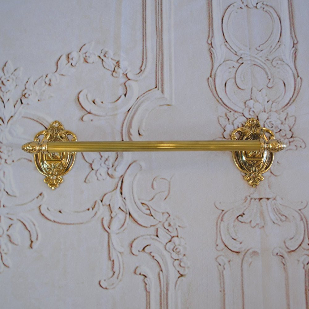 ハンガー オシャレ タオルハンガー タオル掛け 雑貨 イタリアン クラシック ゴールド イタリー製 インテリア雑貨 金 真鍮 ブラス スティラーズ STILARS 388167