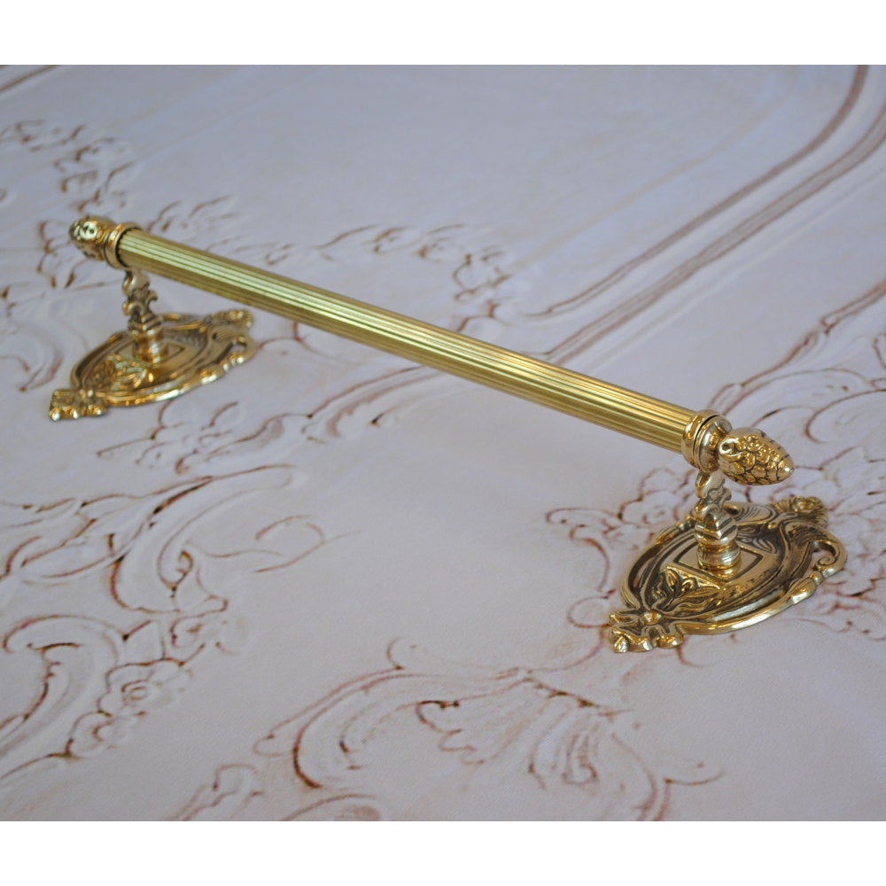 ハンガー オシャレ タオルハンガー タオル掛け 雑貨 イタリアン クラシック ゴールド イタリー製 インテリア雑貨 金 真鍮 ブラス スティラーズ STILARS 388167