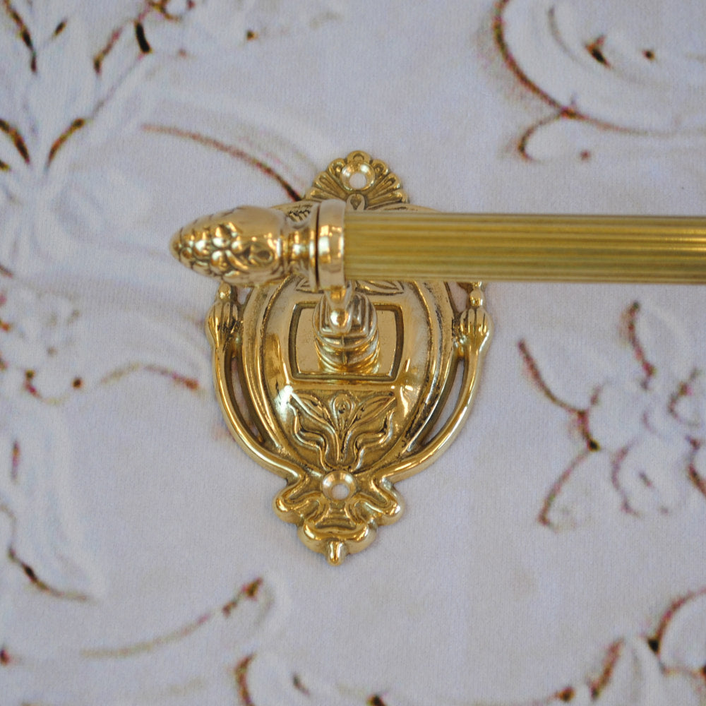 ハンガー オシャレ タオルハンガー タオル掛け 雑貨 イタリアン クラシック ゴールド イタリー製 インテリア雑貨 金 真鍮 ブラス スティラーズ STILARS 388167