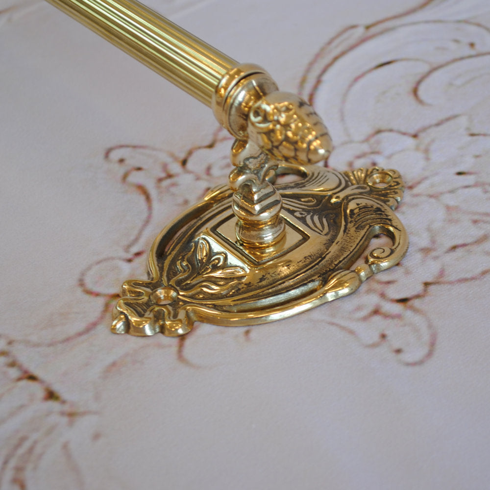 ハンガー オシャレ タオルハンガー タオル掛け 雑貨 イタリアン クラシック ゴールド イタリー製 インテリア雑貨 金 真鍮 ブラス スティラーズ STILARS 388167