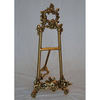 イーゼル M ミディアム 皿立て ゴールド エレガント ロココ 真鍮 ブラス イタリア製 アンティーク調 雑貨 388216