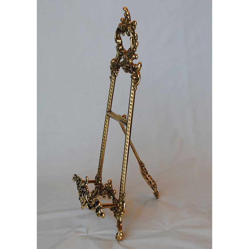 イーゼル M ミディアム 皿立て ゴールド エレガント ロココ 真鍮 ブラス イタリア製 アンティーク調 雑貨 388216