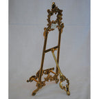 イーゼル M ミディアム 皿立て ゴールド エレガント ロココ 真鍮 ブラス イタリア製 アンティーク調 雑貨 388216