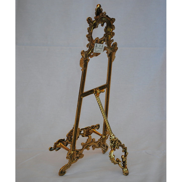 イーゼル M ミディアム 皿立て ゴールド エレガント ロココ 真鍮 ブラス イタリア製 アンティーク調 雑貨 388216