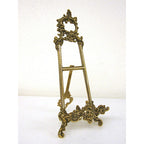 イーゼル M ミディアム 皿立て ゴールド エレガント ロココ 真鍮 ブラス イタリア製 アンティーク調 雑貨 388216