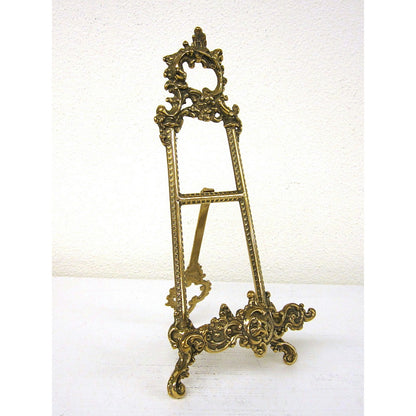 イーゼル M ミディアム 皿立て ゴールド エレガント ロココ 真鍮 ブラス イタリア製 アンティーク調 雑貨 388216