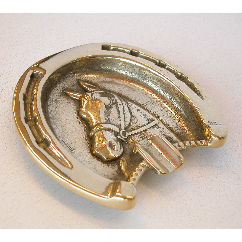 灰皿 蹄鉄型灰皿 トレイ シュートレイ 馬オブジェ 馬 STILARS スティ