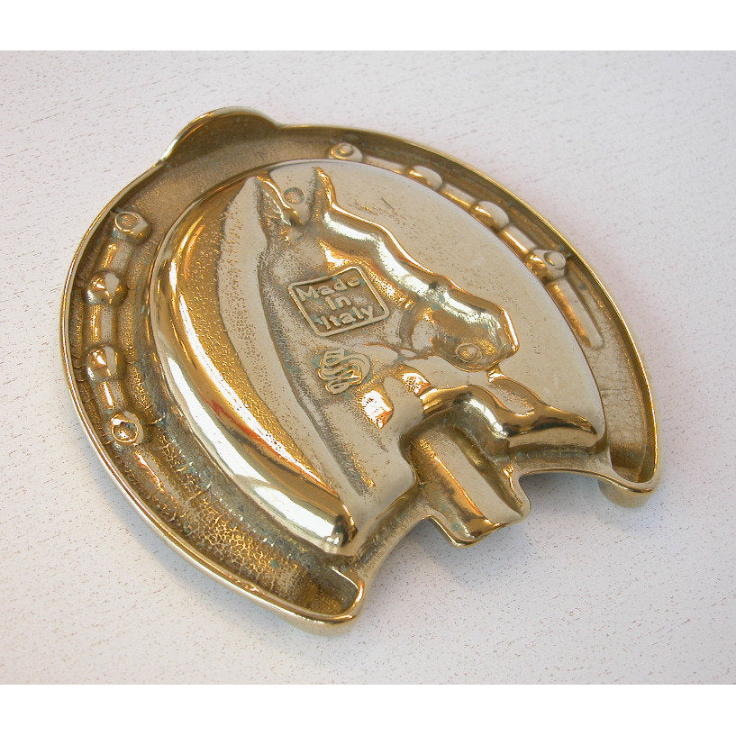 灰皿 蹄鉄型灰皿 トレイ シュートレイ 馬オブジェ 馬 STILARS スティ