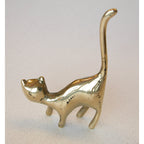 リングホルダー CAT 猫 STILARS スティラーズ 真鍮 ブラス イタリア製 アンティーク調 雑貨 388283