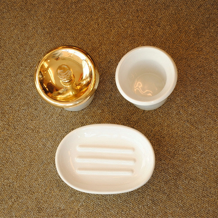 コスメツリー ソープデュッシュ イタリア製 おしゃれ 陶器 イタリアンクラシック 真鍮 ブラス製 かわいい サニタリー 洗面 インテリア雑貨 置物 388311