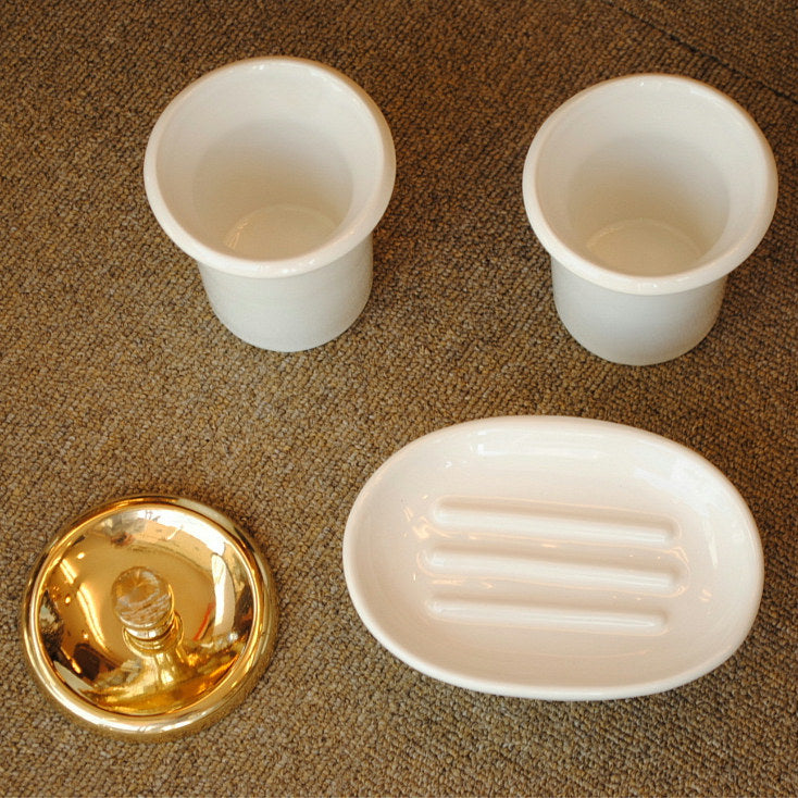 コスメツリー ソープデュッシュ イタリア製 おしゃれ 陶器 イタリアンクラシック 真鍮 ブラス製 かわいい サニタリー 洗面 インテリア雑貨 置物 388311