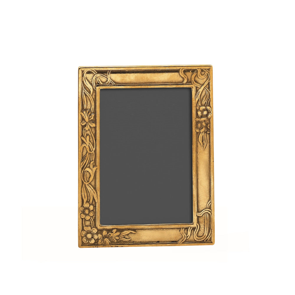 フォトフレーム 写真立て おしゃれ アンティーク調 フィオーリ 金色 縦タイプ 真鍮雑貨 真鍮製 ブラス イタリー製 スティラーズ STILARS 388321