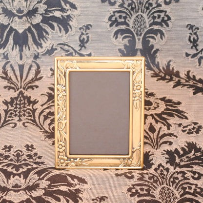 フォトフレーム 写真立て おしゃれ アンティーク調 フィオーリ 金色 縦タイプ 真鍮雑貨 真鍮製 ブラス イタリー製 スティラーズ STILARS 388321