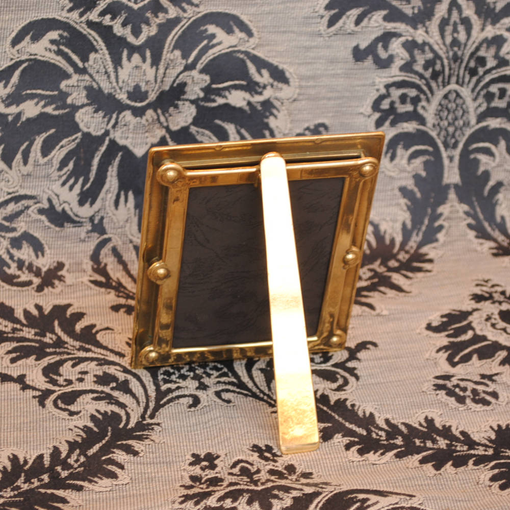 フォトフレーム 写真立て おしゃれ アンティーク調 フィオーリ 金色 縦タイプ 真鍮雑貨 真鍮製 ブラス イタリー製 スティラーズ STILARS 388321