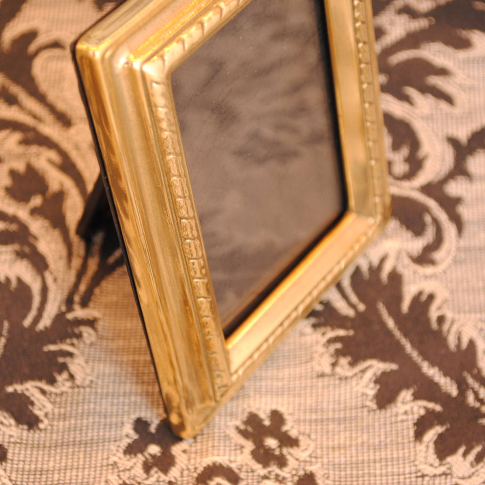 フォトフレーム 写真立て おしゃれ アンティーク調 額縁スタイル 金色 縦タイプ 真鍮雑貨 真鍮製 ブラス イタリー製 スティラーズ STILARS 388322