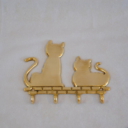 キーラック キーハンガー 壁掛けフック 猫 キャット CAT 真鍮製 真鍮雑貨 雑貨 鍵掛け イタリア製 インテリア雑貨 金 真鍮 ブラス スティラーズ STILARS 388355