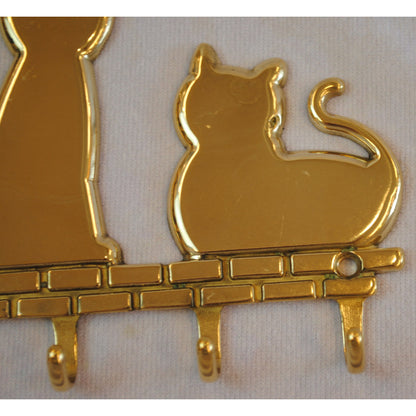 キーラック キーハンガー 壁掛けフック 猫 キャット CAT 真鍮製 真鍮雑貨 雑貨 鍵掛け イタリア製 インテリア雑貨 金 真鍮 ブラス スティラーズ STILARS 388355