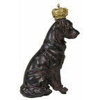 クラウンドッグ ドッグオブジェ クラウン dog ラブラドール 陶器 オーナメント 犬 DavidHome 44312DG