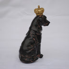 クラウンドッグ ドッグオブジェ クラウン dog ラブラドール 陶器 オーナメント 犬 DavidHome 44312DG