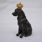 クラウンドッグ ドッグオブジェ クラウン dog ラブラドール 陶器 オーナメント 犬 DavidHome 44312DG