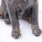 クラウンドッグ ドッグオブジェ クラウン dog ラブラドール 陶器 オーナメント 犬 DavidHome 44312DG