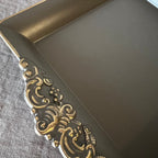 トレイ オシャレ トレー 23×19 クラシック お盆 スクエア 四角 グレー 52500TY-GR