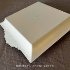 トレイ オシャレ トレー 23×19 ホワイト クラシック お盆 スクエア 四角 白に金 52500TY-WH