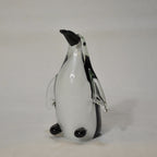 ペンギン 置物 オブジェ ガラスペンギン グラスオブジェ ガラス置物 かわいい インテリア 雑貨 ガラスのオブジェ 65404PG
