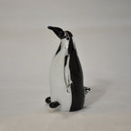 ペンギン 置物 オブジェ ガラスペンギン グラスオブジェ ガラス置物 かわいい インテリア 雑貨 ガラスのオブジェ 65404PG