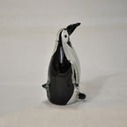 ペンギン 置物 オブジェ ガラスペンギン グラスオブジェ ガラス置物 かわいい インテリア 雑貨 ガラスのオブジェ 65404PG