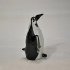 ペンギン 置物 オブジェ ガラスペンギン グラスオブジェ ガラス置物 かわいい インテリア 雑貨 ガラスのオブジェ 65404PG