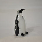 ペンギン 置物 オブジェ ガラスペンギン グラスオブジェ ガラス置物 かわいい インテリア 雑貨 ガラスのオブジェ 65404PG