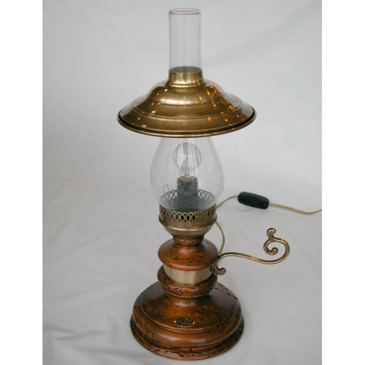 テーブルランプ 照明 おしゃれ イタリア製 カパーニ 古木 ランタン 照明器具 オイルランプ 山小屋 クラシック エレガント ゴージャス CAPANNI 701095