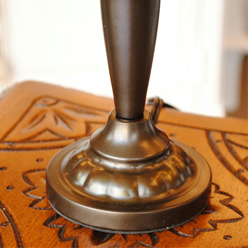 テーブルランプ おしゃれ ステンドグラス エレガント ティファニー アンティーク シェード アイアン 718009